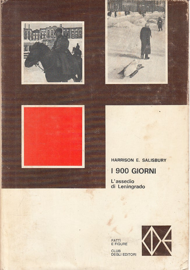 LS- I 900 GIORNI ASSEDIO DI LENINGRADO - SALISBURY - CLUB --- 1969 - CS - YFS388