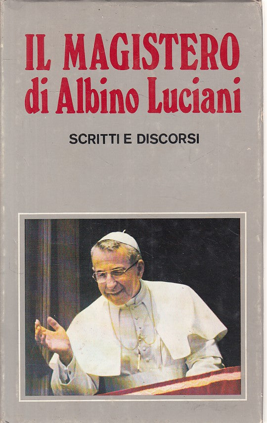 LS- IL MAGISTERO DI ALBINO LUCIANI - CATTABIANI - EMP --- 1979 - CS - YFS388