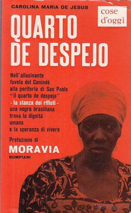 LS- QUARTO DE DESPEJO - DE JESUS - BOMPIANI - COSE D'OGGI -- 1962 - B - YFS590