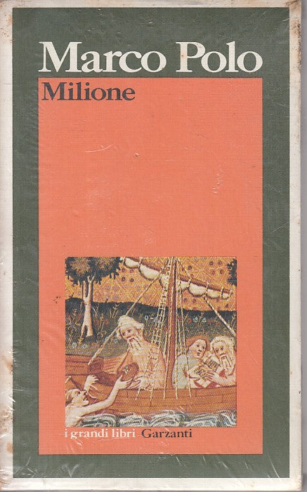 LN- MILIONE SIGILLATO - MARCO POLO - GARZANTI - GRANDI LIBRI-- 1982 - B - ZFS286