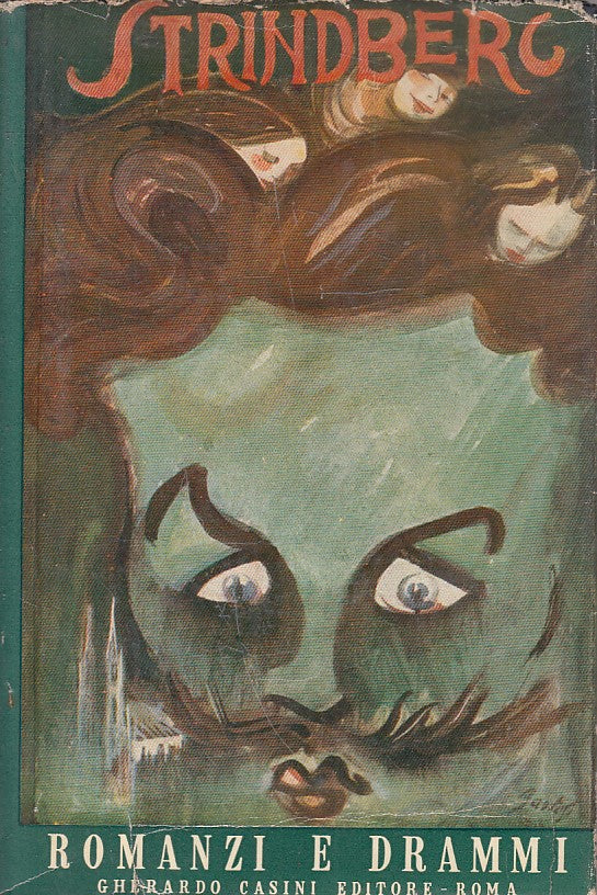 LN- ROMANZI E DRAMMI - STRINDBERG- GHERARDO- GRANDI MAESTRI-- 1954 - CS - ZFS400