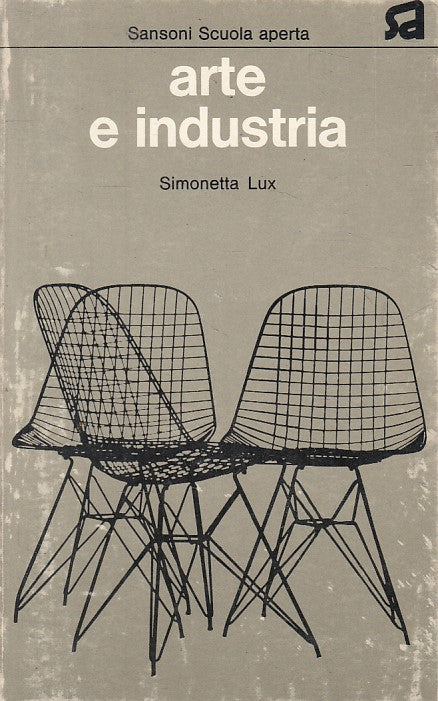 LS- ARTE E INDUSTRIA - SIMONETTA LUX- SANSONI- SCUOLA APERTA-- 1973 - B - ZFS235