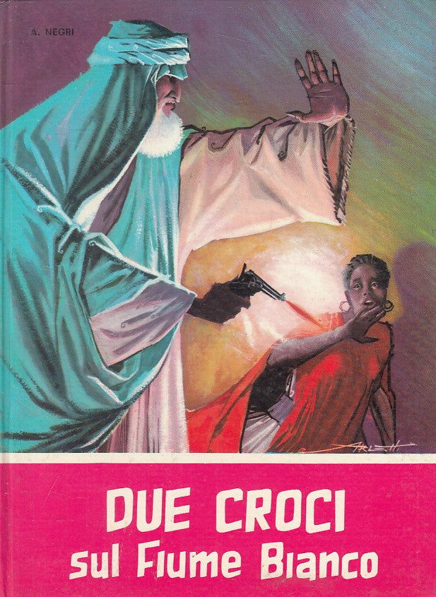 LN- DUE CROCI SUL FIUME BIANCO - NEGRI - NIGRIZIA --- 1966 - C - YFS36