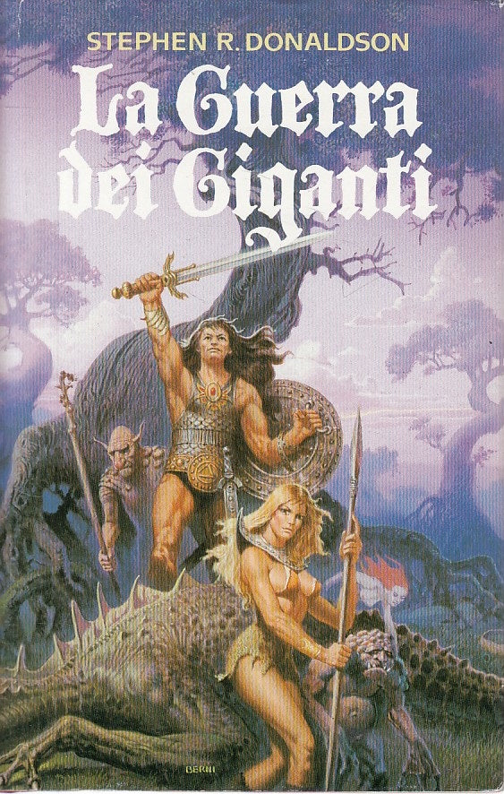 LN- LA GUERRA DEI GIGANTI LIBRO SECONDO - DONALDSON - CDE --- 1989 - CS - YFS191