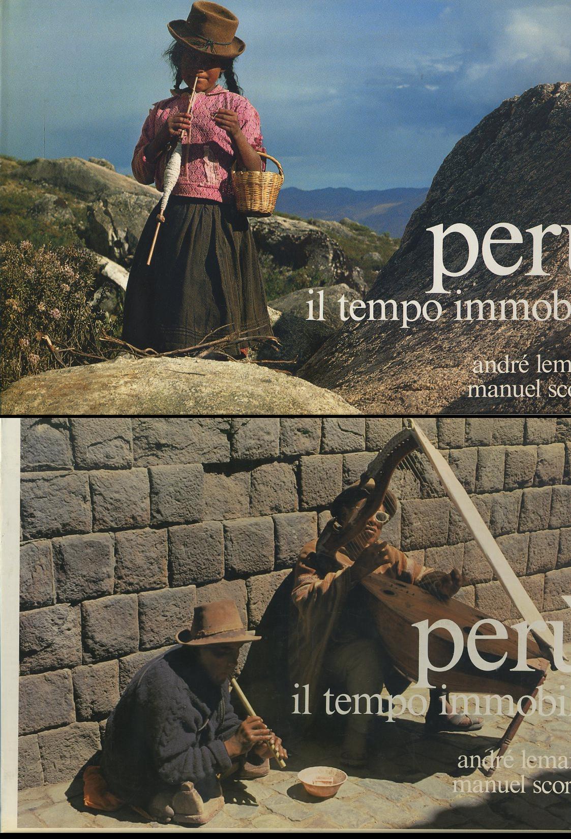 LV- PERU' IL TEMPO IMMOBILE - LEMAIRE SCORZA - MAGNUS --- 1982- CS- YFS450
