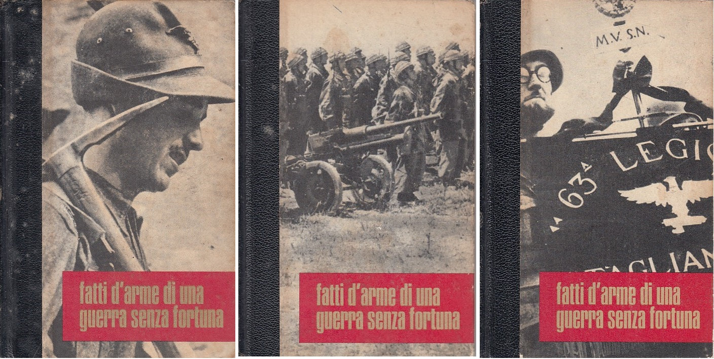 LS- FATTI D'ARME GUERRA SENZA FORTUNA 3 VOL.-- DE CREMILLE --- 1972 - C - ZFS308