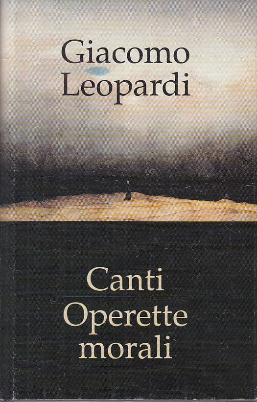 LN- CANTI OPERETTE MORALI - GIACOM OLEOPARDI - CDE --- 1988 - CS - YFS86