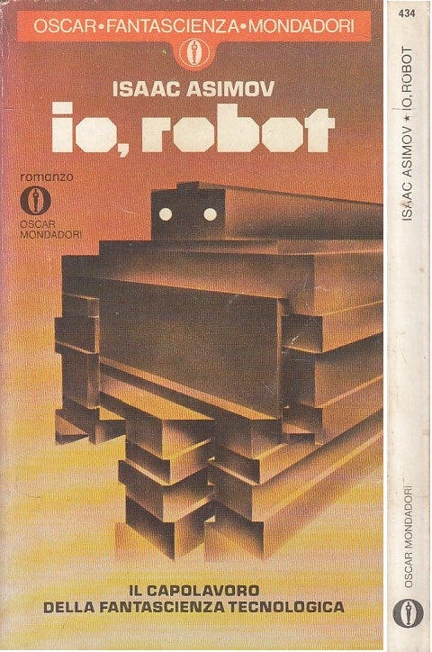 LN- IO, ROBOT - ISAAC ASIMOV - OSCAR FANTASCIENZA --- 1975 - B - YFS999