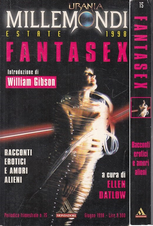 LN- URANIA MILLE MONDI 15 FANTASEX - DATLOW - MONDADORI --- 1998 - B - YFS999