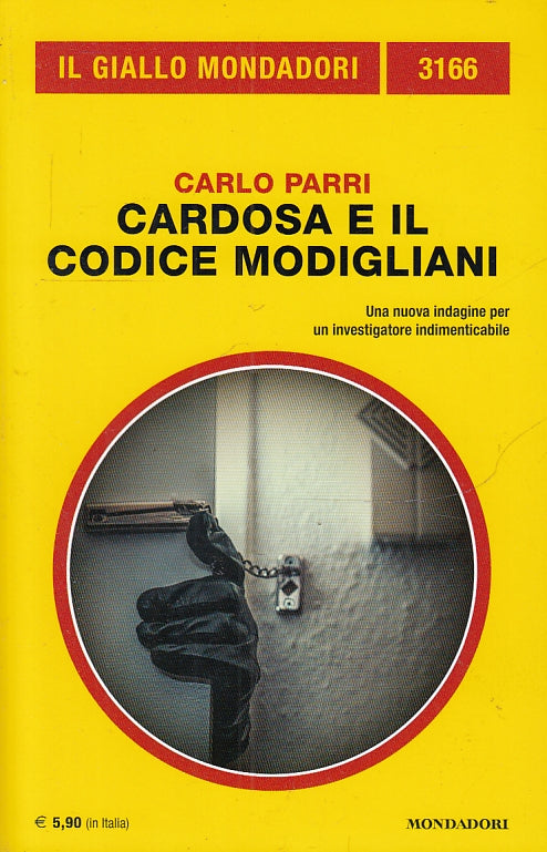 LN2- GIALLI MONDADORI N.3166 CARDOSA E IL CODICE MODIGLIANI- CARLO PARRI- B- XFS