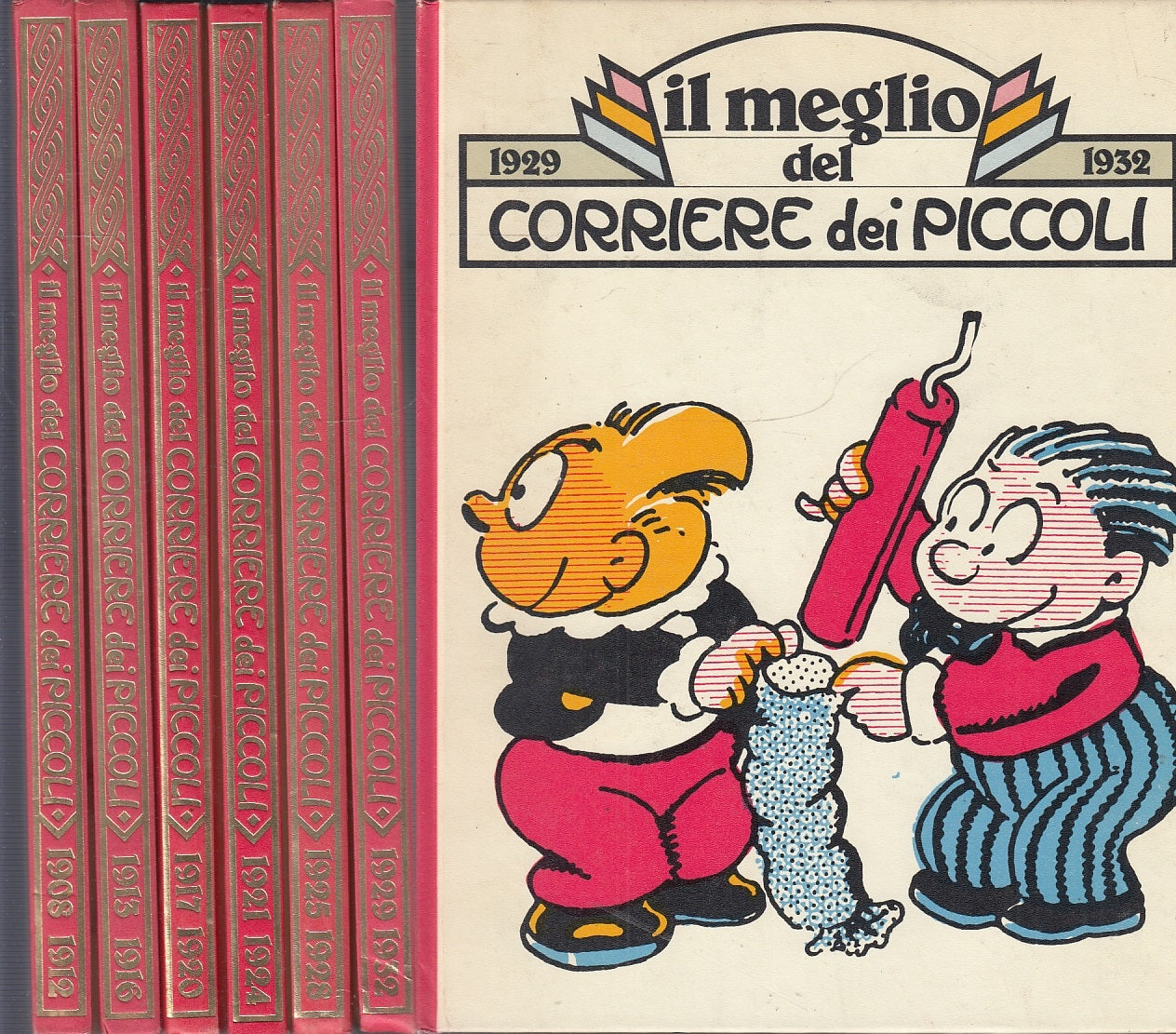 LZ- IL MEGLIO DEL CORRIERE DEI PICCOLI 7 VOLUMI 1908/1936 ----- 1978 - C- YFS574