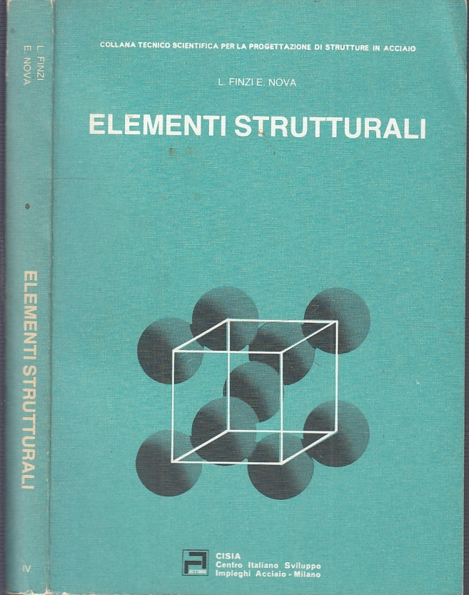 LZ- ELEMENTI STRUTTURALI - FINZI NOVA - CISIA --- 1984 - B - XFS35