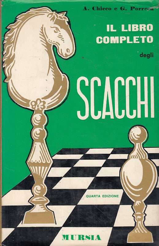 LZ- LIBRO COMPLETO DEGLI SCACCHI -- MURSIA - I GIOCHI -- 1971 - CS - YFS330