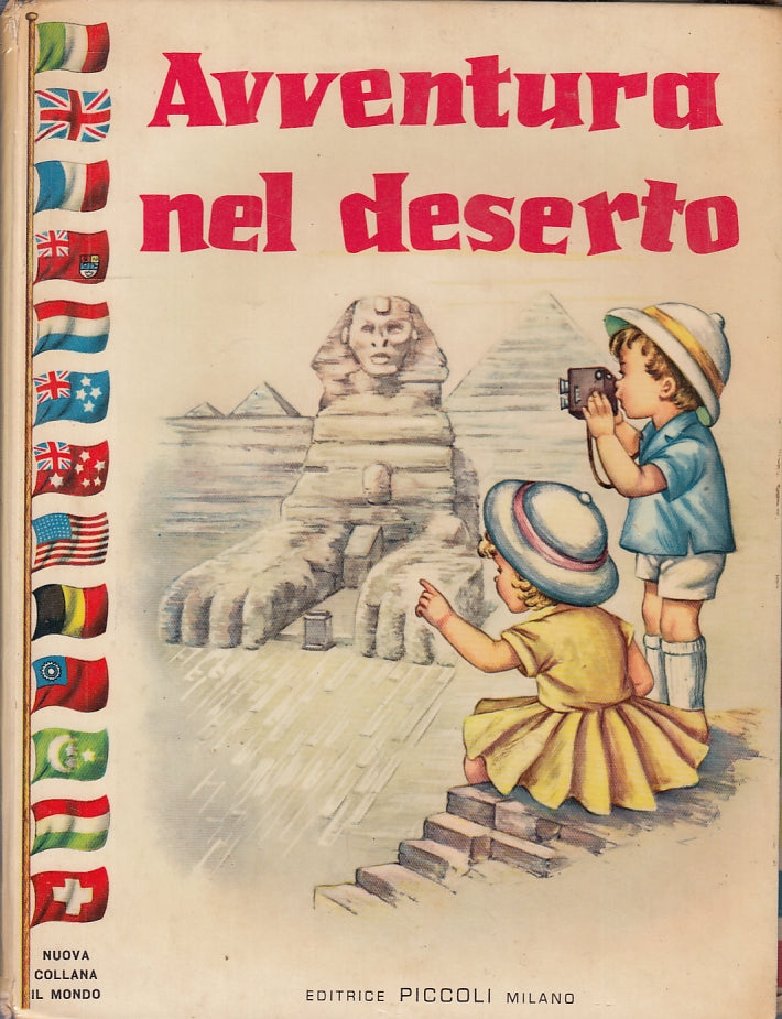 LB- AVVENTURA NEL DESERTO - COLOMBINI MONTI MARIAPIA - PICCOLI--- 1957- C- XFS56