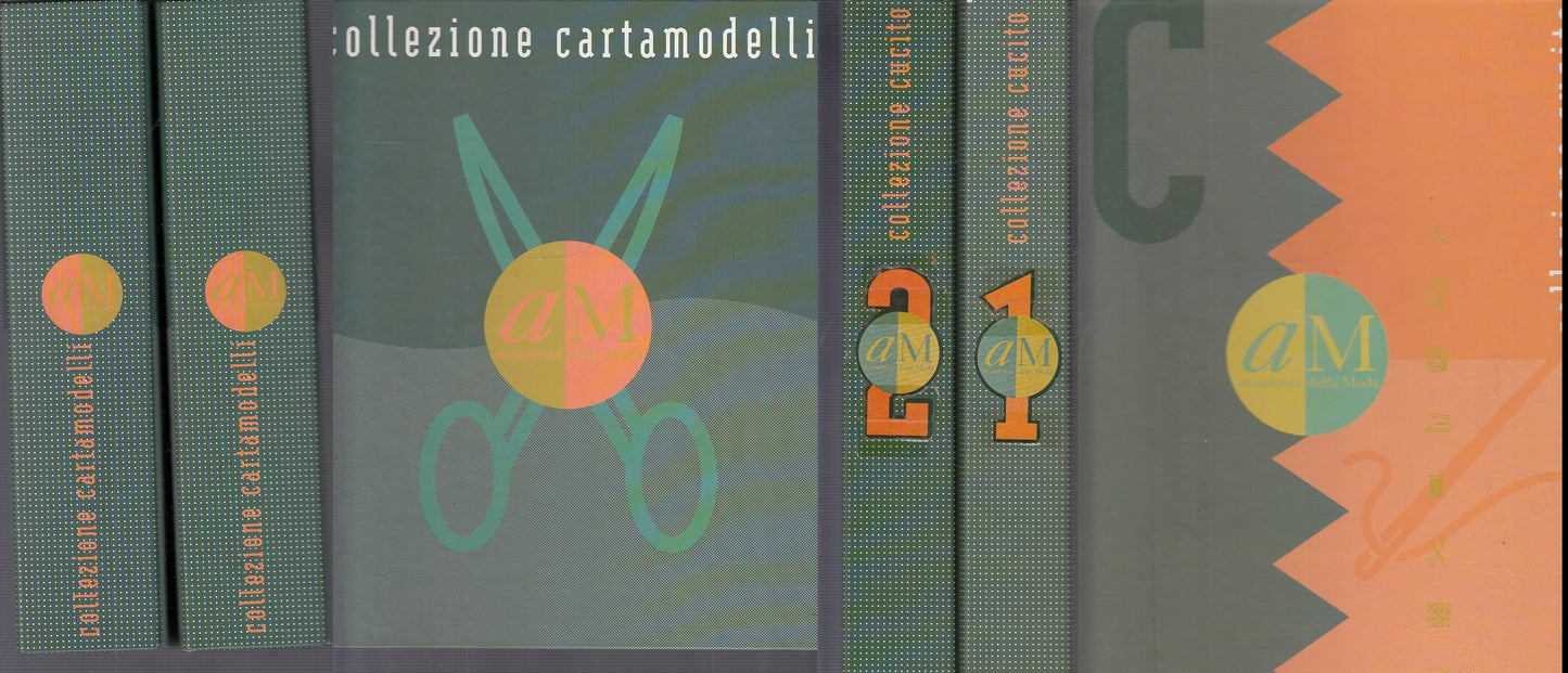 LT- COLLEZIONE 32 CARTAMODELLI + 32 FASCICOLI CUCITO 4 CARPETTE----- 1991- C-YFS