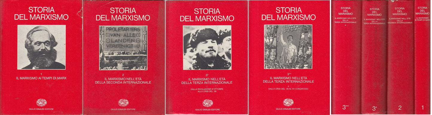 LS- STORIA DEL MARXISMO 4 VOLUMI -- EINAUDI - CULTURA -- 1978 - CS - YFS424