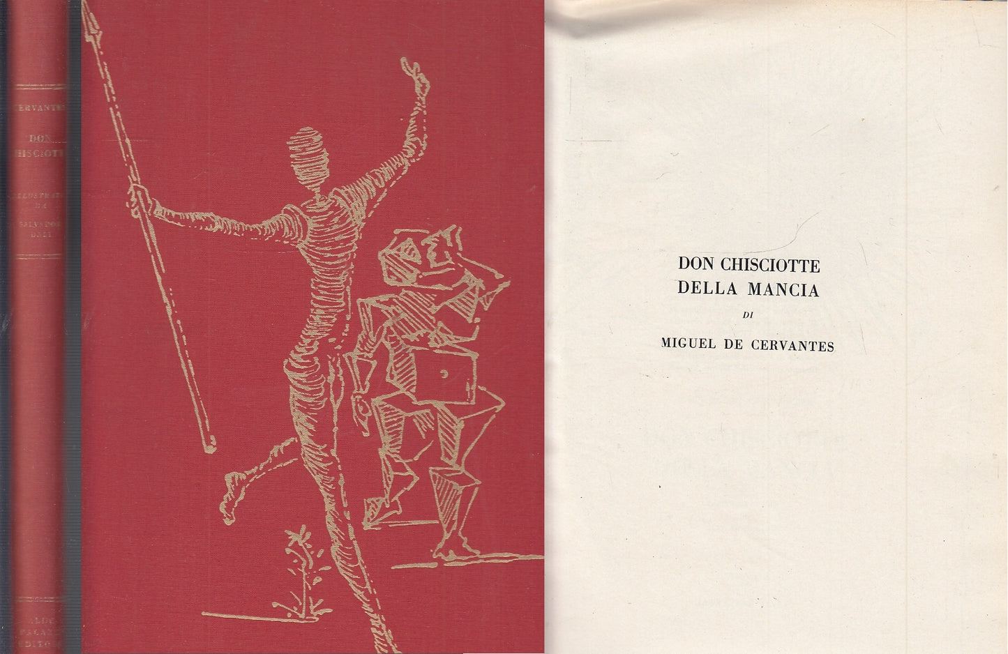 LN- DON CHISCIOTTE DE LA MANCIA - DE CERVANTES DALI' - PALAZZI--- 1965- C-YFS526