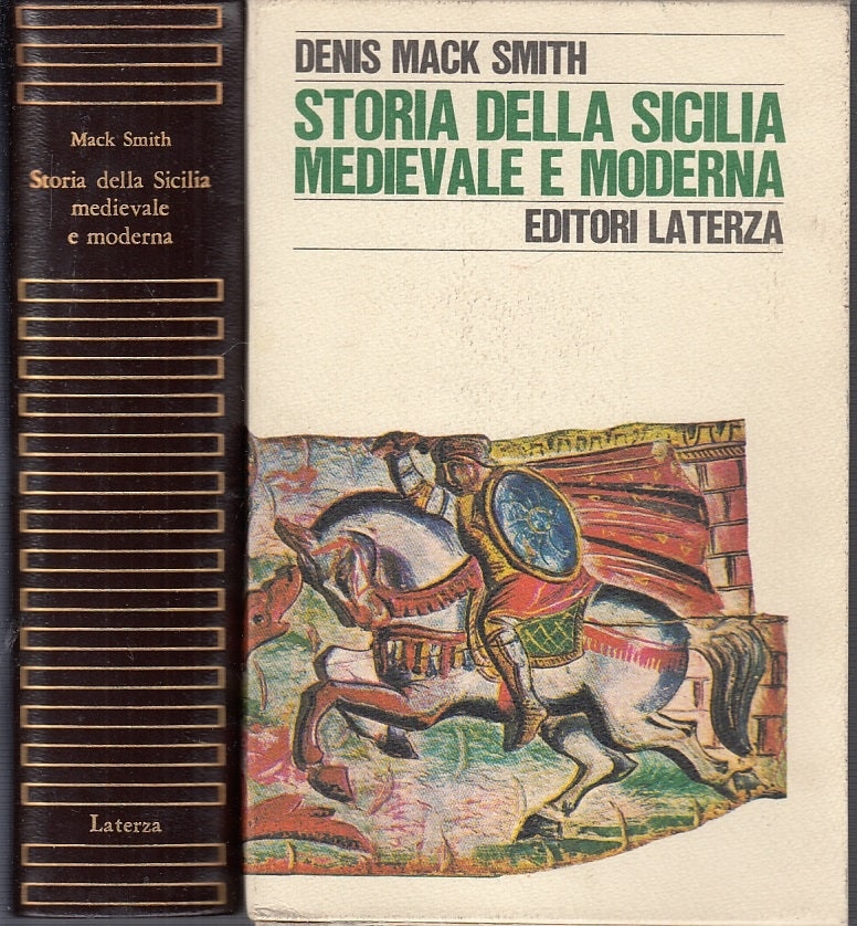 LS- STORIA DELLA SICILIA MEDIEVALE MODERNA- MACK SMITH- LATERZA--- 1970- C- XFS5