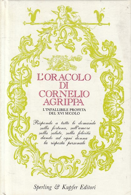 LZ- L'ORACOLO DI CORNELIO AGRIPPA -- SPERLING --- 1984 - C - YFS207
