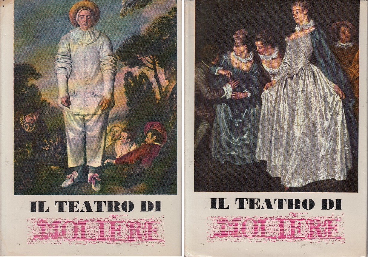 LN- IL TEATRO DI MOLIERE 2 VOLUMI -- ROMA - TEATRO -- 1965 - CS - YFS374