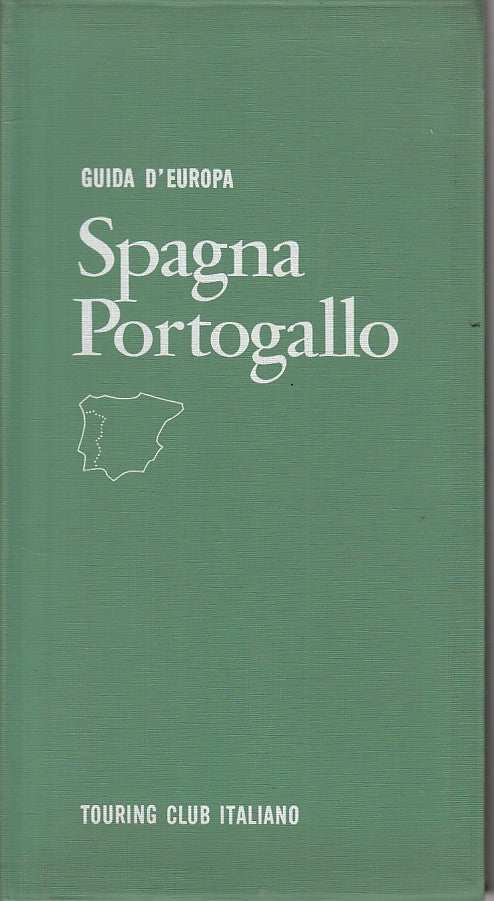 LV- GUIDA D'EUROPA SPAGNA PORTOGALLO -- TCI --- 1975 - B - YFS721