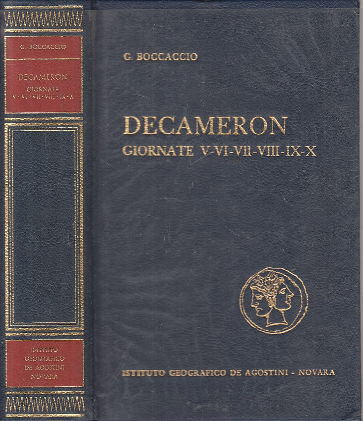 LN- DECAMERON GIORNATE - BOCCACCIO - DE AGOSTINI --- 196 - CS- YFS181