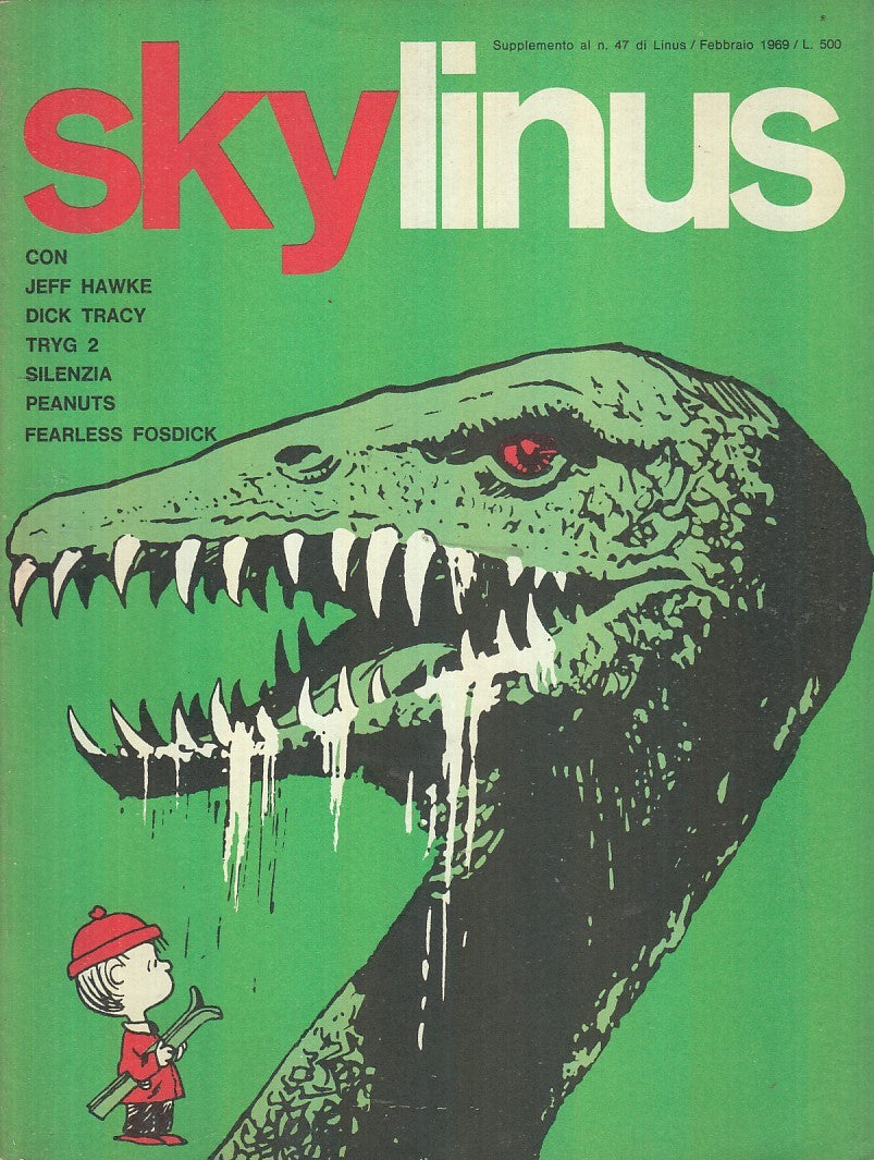 FR- SKYLINUS supplemento N.47 LINUS OTTIMO SKY LINUS-- MILANO LIBRI- 1969- B- QRX
