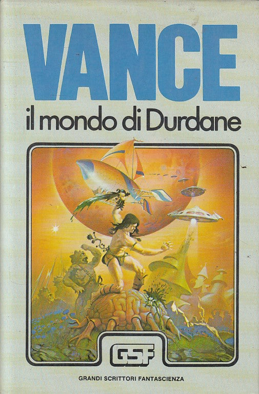 LN- IL MONDO DI DURDANE - VANCE - EUROCLUB - FANTASCIENZA -- 1980 - CS - YFS627