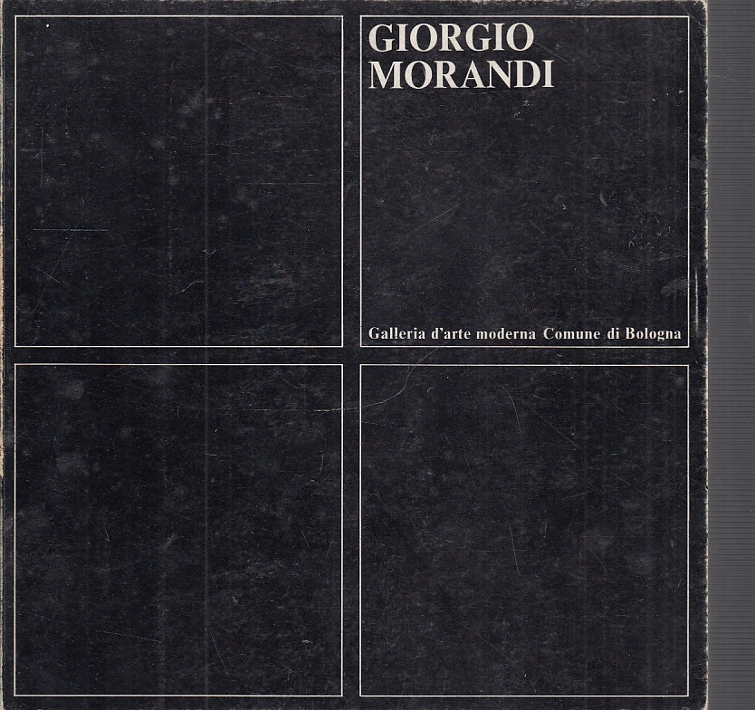 LT- GIORGIO MORANDI CATALOGO MOSTRA GALLERIA D'ARTE MODERNA----- 1975- B- YFS231