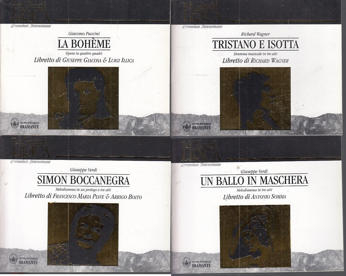 LT- BLOCCO 62 LIBRETTI D'OPERA GRANDE LIRICA -- BRAMANTE--- 1994- S- YFS580