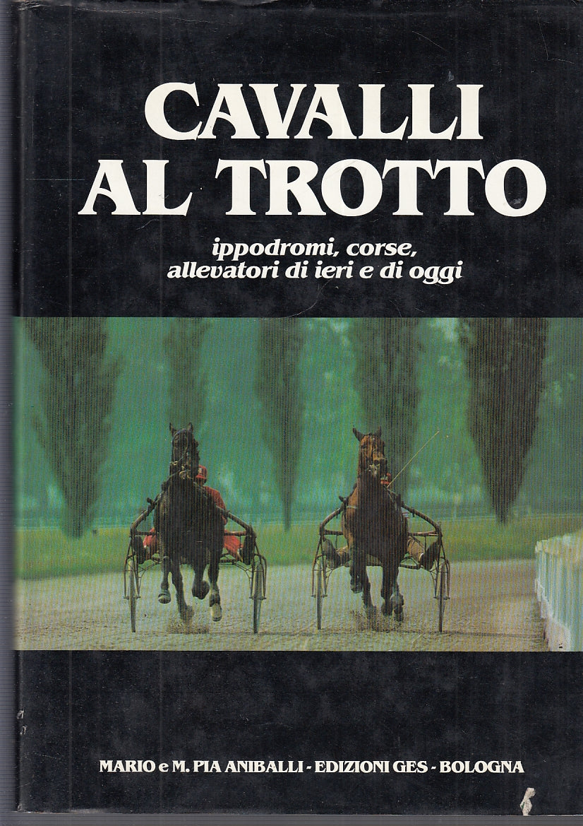 LZ- CAVALLI AL TROTTO IPPODROMI CORSE - ANNIBALI - GES --- 1982 - CS- ZFS371