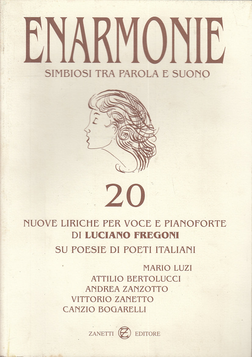 LT- ENARMONIE SIMBIOSI TRA PAROLA E SUONO - FREGONI - ZANETTI--- 1995- B- ZFS338
