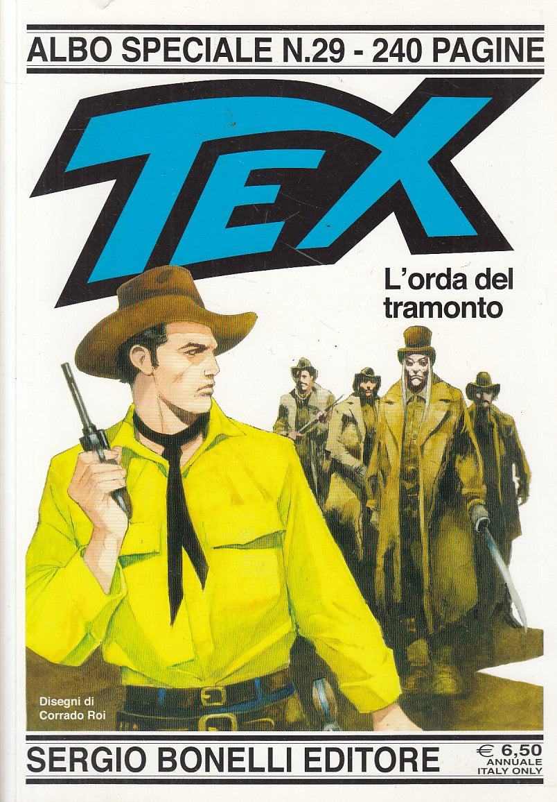 FB- TEXONE TEX SPECIALE N.29 L'ORDA DEL TRAMONTO -- BONELLI - 2014 - B - QHX