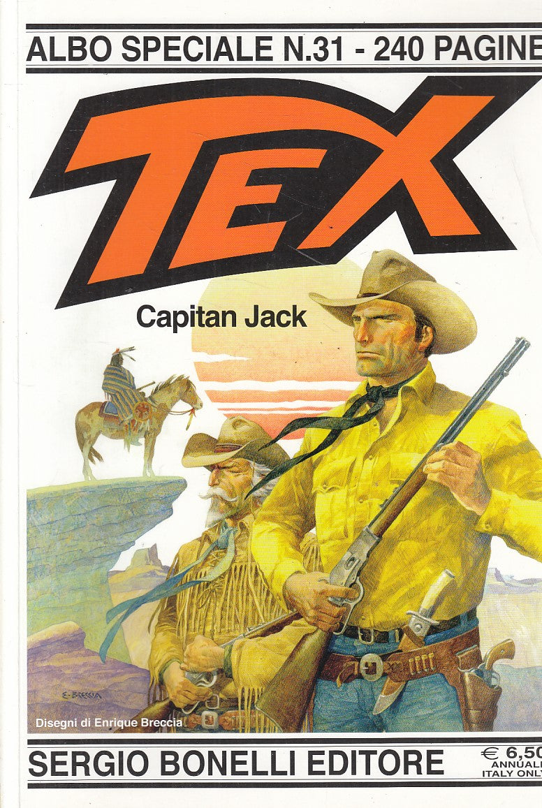 FB- TEXONE TEX SPECIALE N.31 CAPITAN JACK -- BONELLI - 2016 - B - QHX
