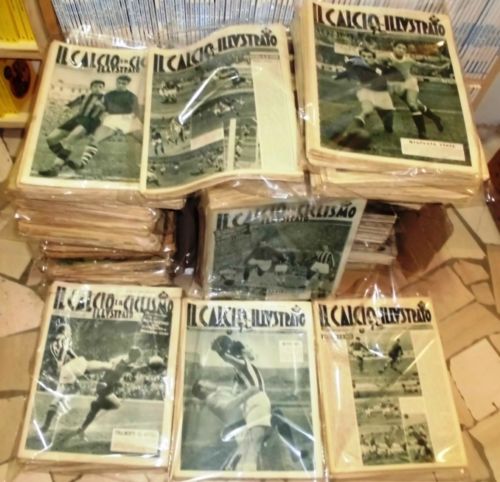 LR- BLOCCO RIVISTE CALCIO CICLISMO ILLUSTRATO 780 NUMERI 1947/1966 --- 1947- S
