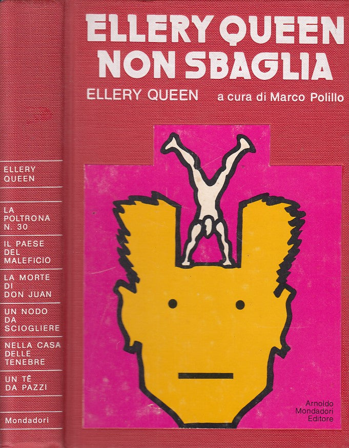 LN- ELLERY QUEEN NON SBAGLIA - QUEEN - MONDADORI --- 1980 - C - ZFS604