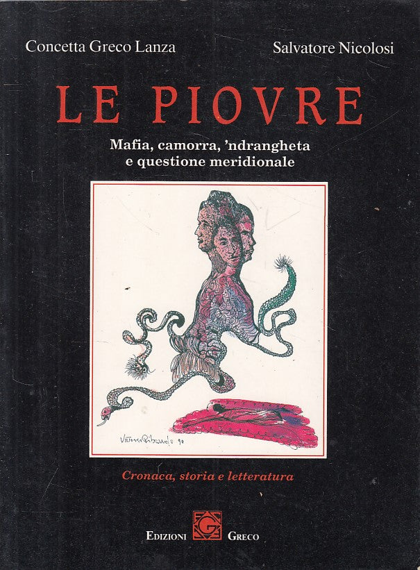 LS- PIOVRE MAFIA CAMORRA 'NDRANGHETA- LANZA NICOLOSI- GRECO--- 1991 - B - ZFS622