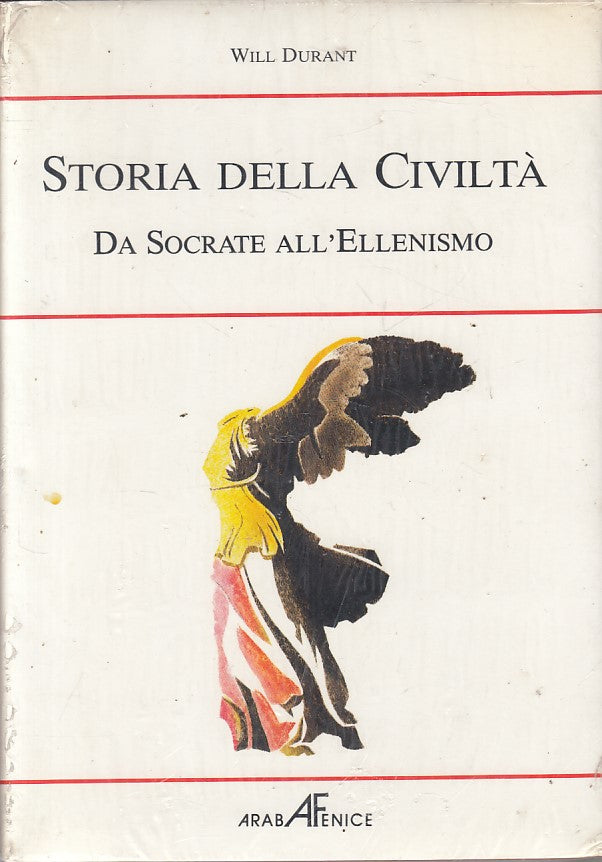 LS- STORIA CIVILTA' DA SOCRATE ALL'ELLENISMO- DURANT - AF --- 1992 - CS - YFS598