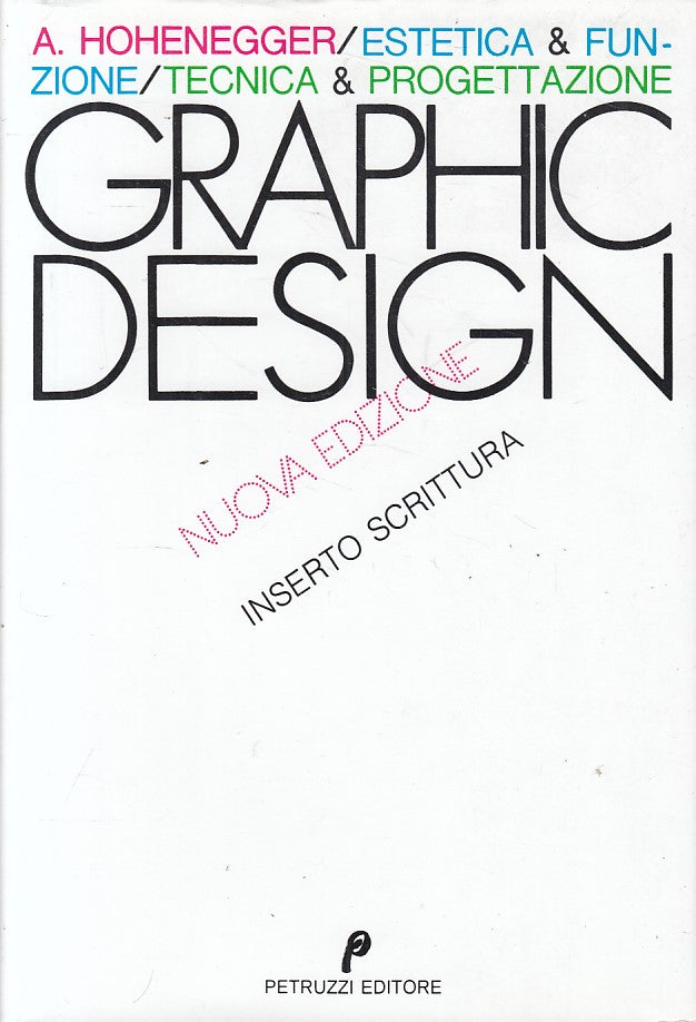 LZ- GRAPHIC DESIGN ESTETICA FUNZIONE- HOHENEGGER- PETRUZZI--- 2000 - CS - YFS328