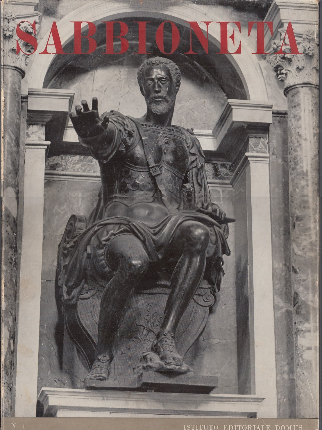 LT- SABBIONETA - ALFREDO PUERARI - ISTITUTO EDITORIALE DOMUS--- 1955- CS- YFS544