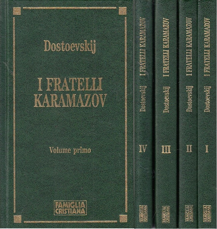 LN- I FRATELLI KARAMAZOV 4 volumi- DOSTOEVSKIJ - SAN PAOLO --- 1995 - C - ZFS616
