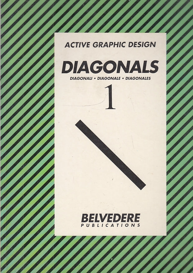 LT- ACTIVE GRAPHIC DESIGN DIAGONALS 60 TAVOLE -- BELVEDERE --- 1991- B- YFS57