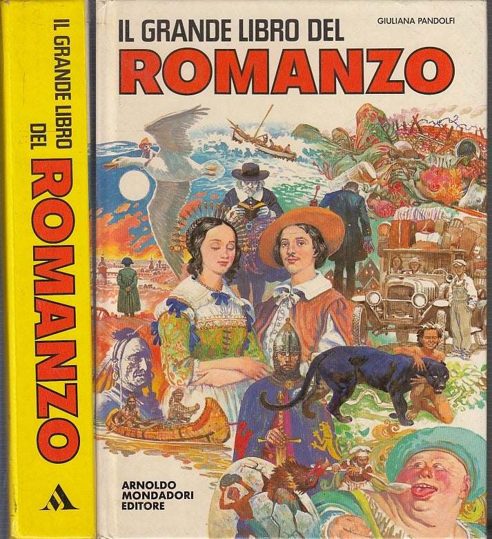 LB- IL GRANDE LIBRO DEL ROMANZO - PANDOLFI - MONDADORI-- 1a ED.- 1984- C- YFS557