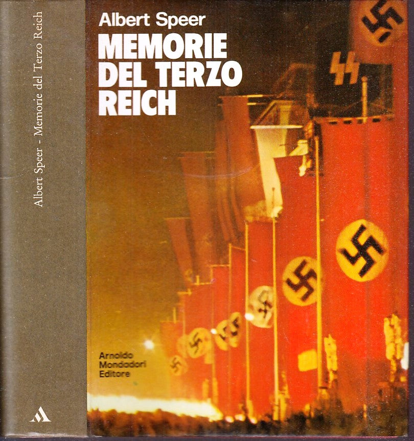 LS- MEMORIE DEL TERZO REICH - ALBERT SPEER - MONDADORI- LE SCIE-- 1971- CS- MLT4