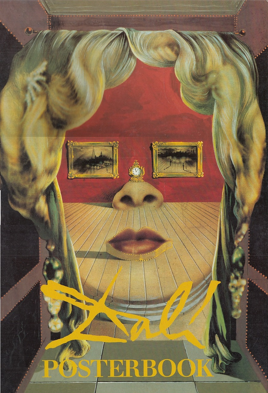 LT- SALVADOR DALI' POSTER BOOK 6 STAMPE D'ARTE -- TASCHEN -- 1990- B- ZFS3319