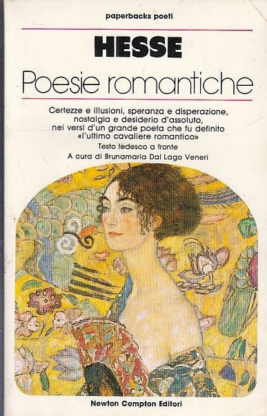 LN- POESIE ROMANTICHE - HESSE - NEWTON - PAPERBACKS POETI -- 1989 - B- ZFS204