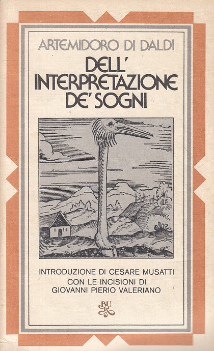 LS- DELL'INTERPRETAZIONE DE' SEGNI - DI VALDI - RIZZOLI --- 1976 - B - ZFS293