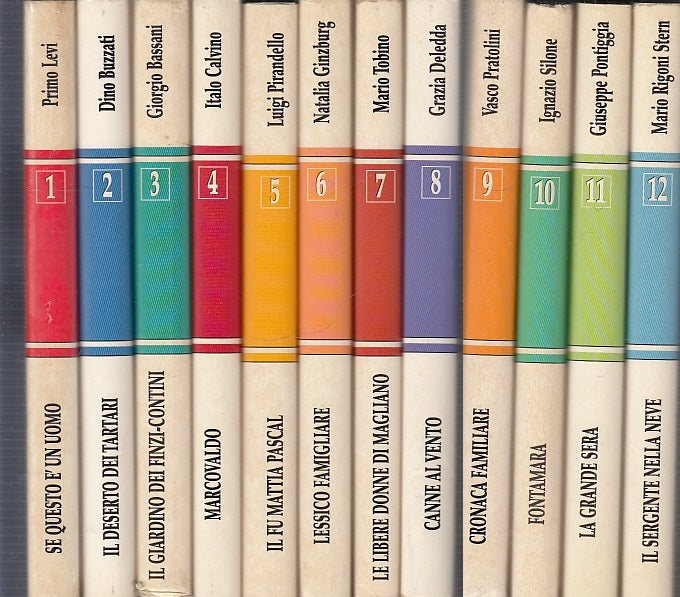 LN- GRANDI NARRATIVA NOVECENTO ITALIANO 1/12-- FAMIGLIA CRISTIANA--- 1997- CS- YFS