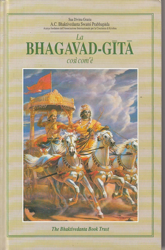 LS- LA BHAGDAVAD GITA COSI COM'E' -- BHAKTIVEDANTA --- 1990 - C - ZFS482