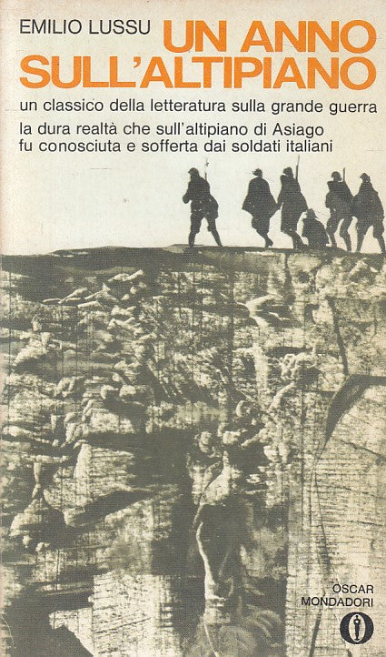 LS- UN ANNO SULL'ALTIPIANO - EMILIO LUSSU - MONDADORI --- 1978 - B - ZFS293